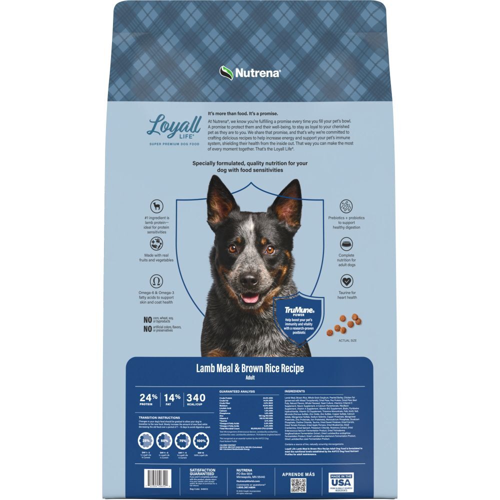 Loyall Life Lamb Meal & Brown Rice Recipe Adult Dog Food, 40-Lb