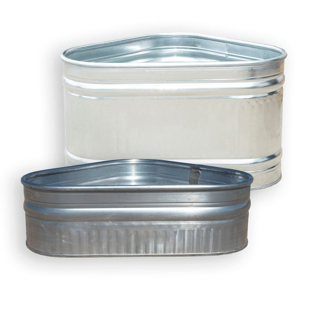 30-In X 40-In X 12-In Triangle Stock Tank, 30-Gal