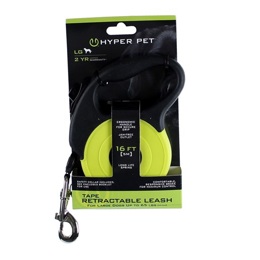Hyper Pet Large Retractable Leash in Green