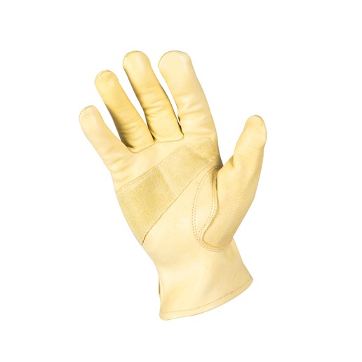 Men's Leather Cow Glove in Gold