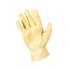 Men's Leather Cow Glove in Gold
