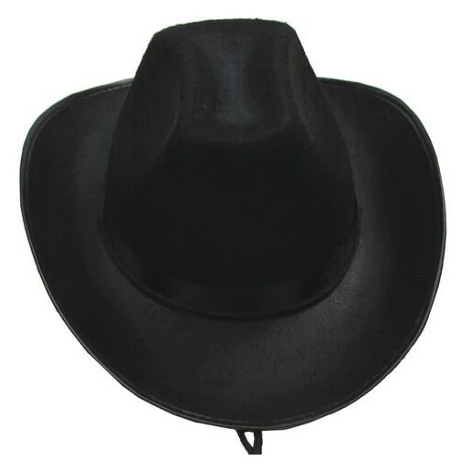 Cowboy Felt Hat in Black, Child