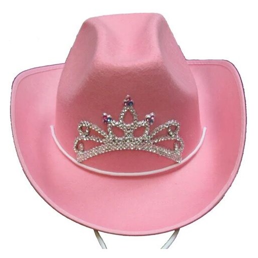 Cowgirl Felt Hat in Pink, Child