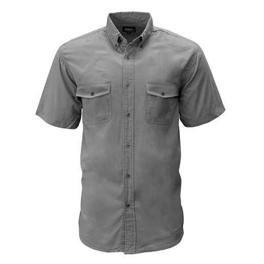 Men's Liberty Short Sleeve Work Shirt in Gray