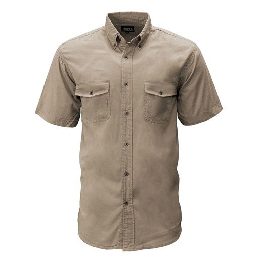 Men's Liberty Short Sleeve Work Shirt in Khaki