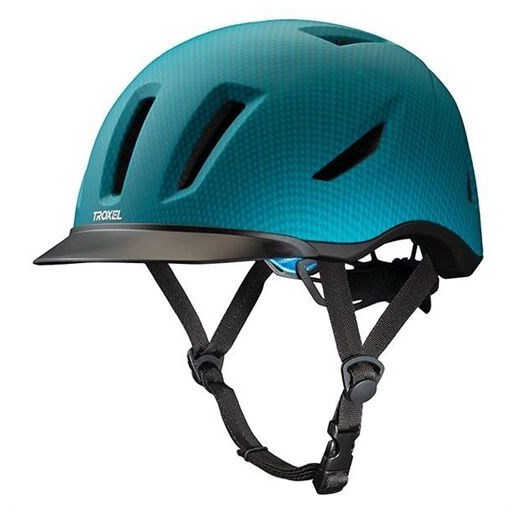 Terrain™ Helmet in Teal Carbon, Medium