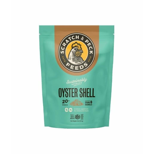 Cluckin Good Oyster Shell, 4-lb bag 