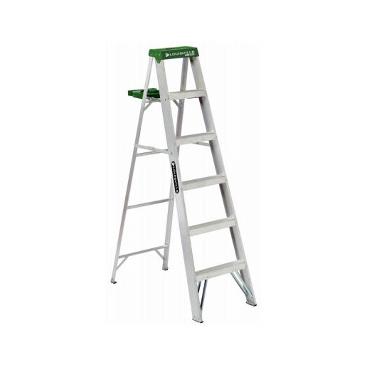 6-ft Aluminum Step Ladder
