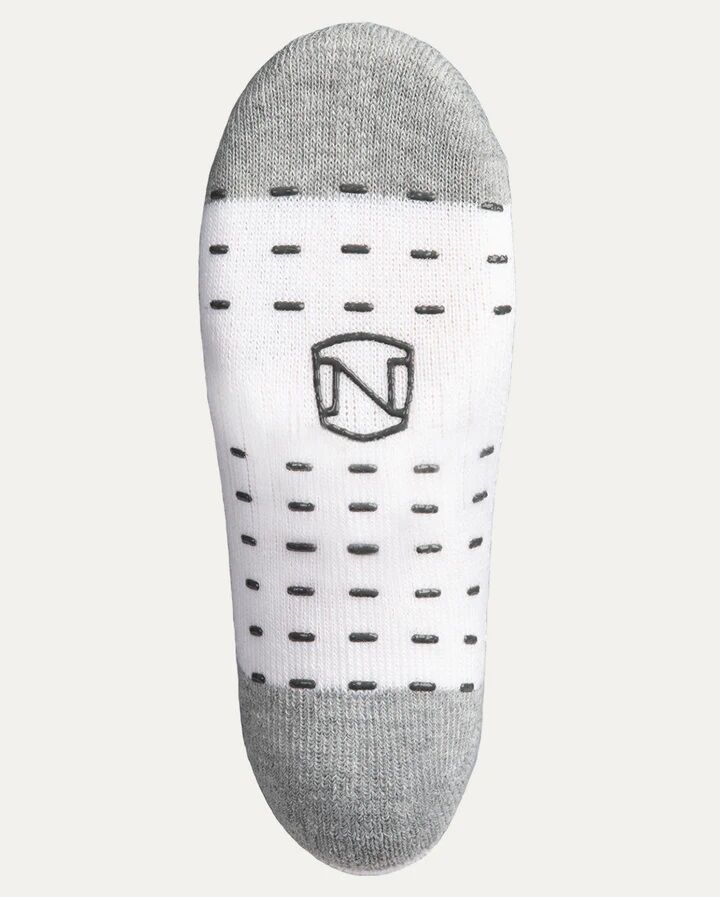 Kid's Performance Crew Socks in White, 6-Pk