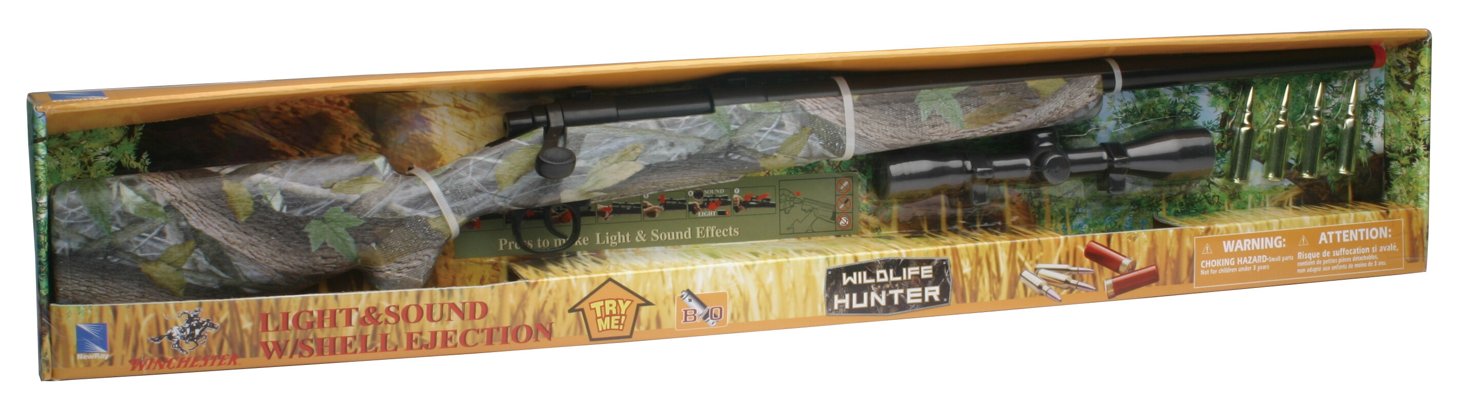 Deer Hunting Camo Rifle with Sound