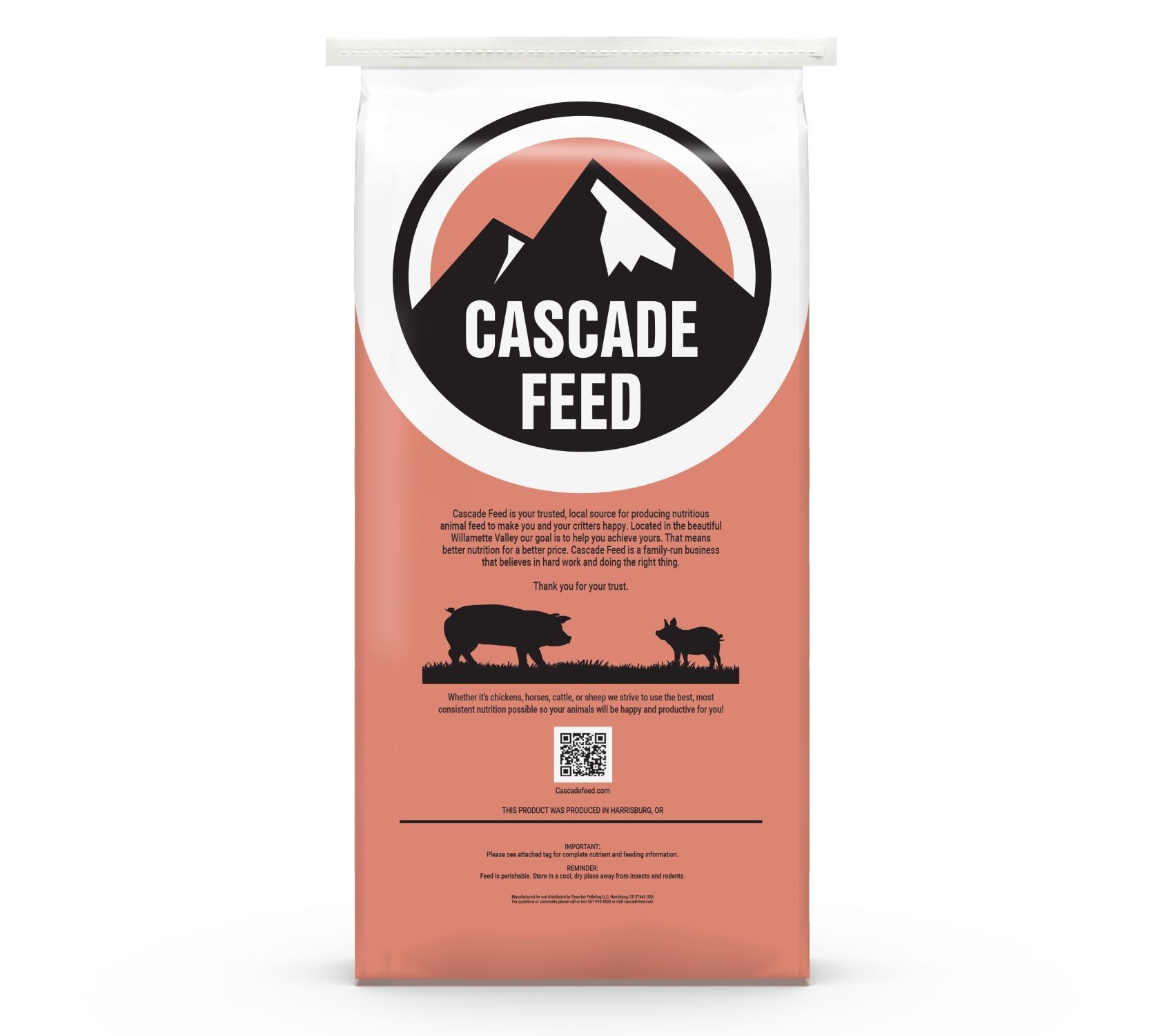 Cascade Feed Cascade Hog Grower, 50-Lb