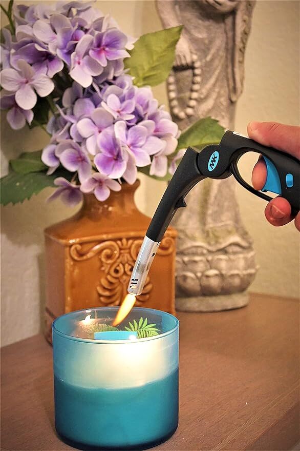 MK Lighter Fold-N-Go Set, Windproof Flame, Foldable Utility Lighters Assortment