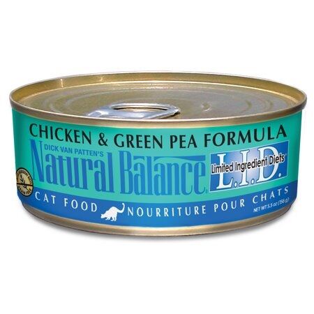 L.I.D. Grain Free Chicken and Gren Pea Wet Cat Food, 6-Oz