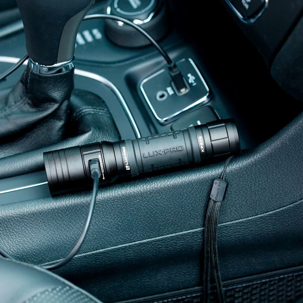 LuxPro XP976 450-Lumen Rechargeable Utility LED Flashlight