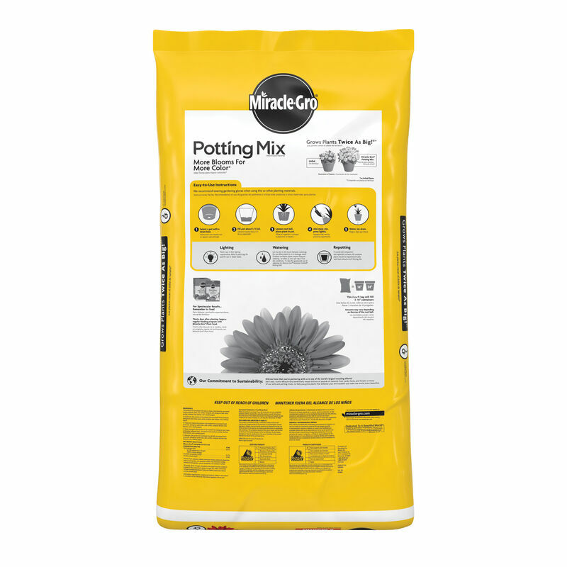 Miracle-Gro Potting Mix, 2-Cu Ft