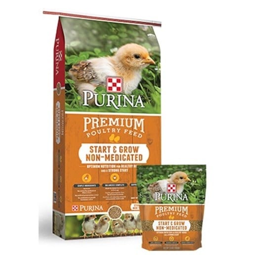 Purina Chick Start & Grow Un Medicated, 50-lb bag