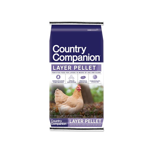 Country Companion Layer Pellet, 50-Lb