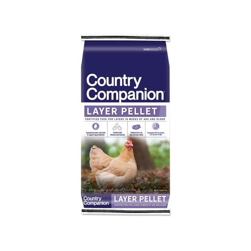 Country Companion Layer Pellet, 50-Lb Coastal Farm Country