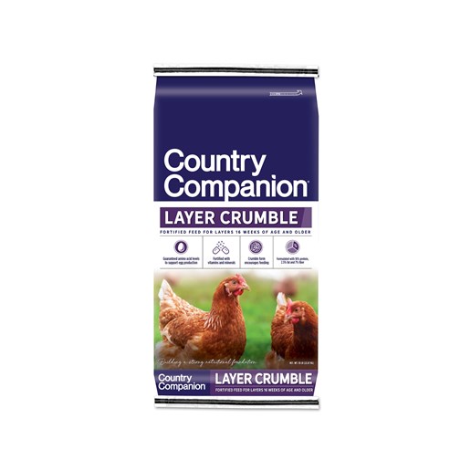 Country Companion Layer Crumble, 50-Lb