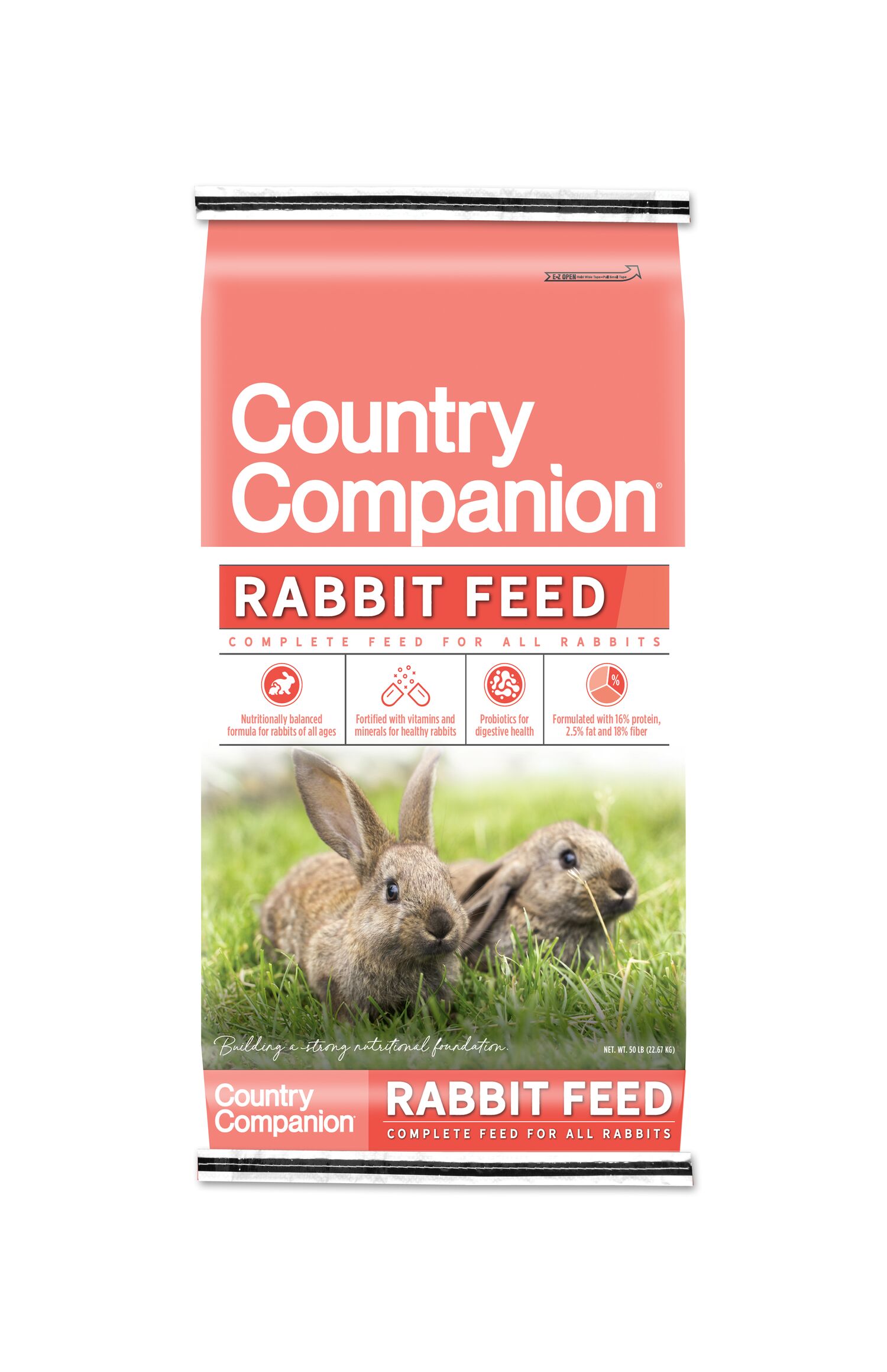 Country Companion 16% Rabbit, 50-Lb
