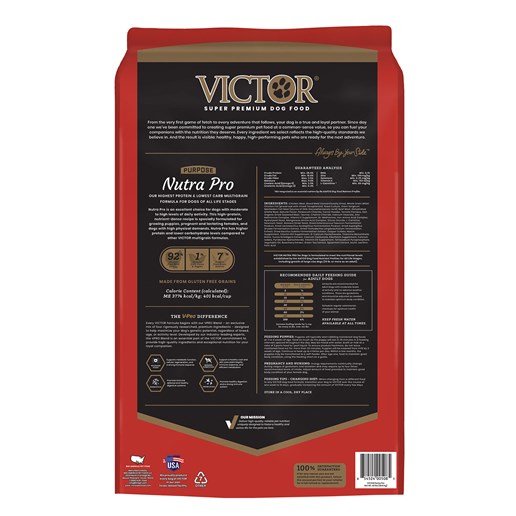 Victor Nutra Pro All Life Stages Dry Dog Food, 40-Lb