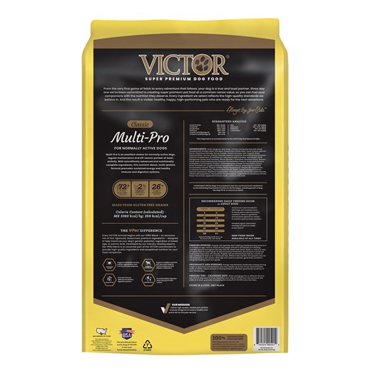 Victor Classic Multi-Pro, Dry Dog Food, 30-Lb Bag