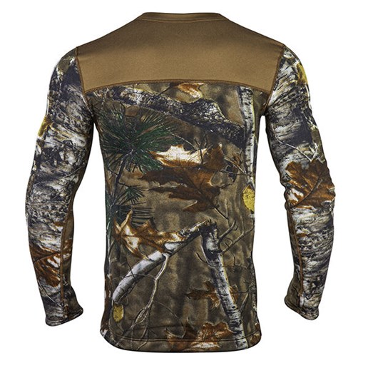 ColdPruf® Men's Light-Weight Base Layer Crew Shirt in Camo