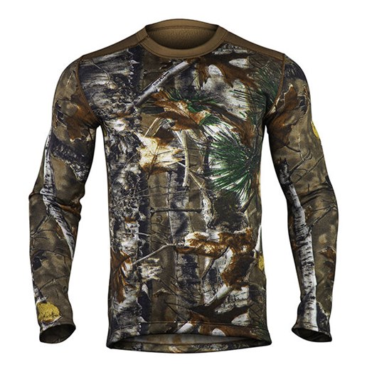 ColdPruf® Men's Light-Weight Base Layer Crew Shirt in Camo