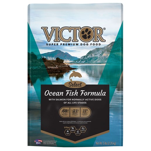 Victor Select Ocean Fish Formula Dry Dog Food, 5-Lb Bag
