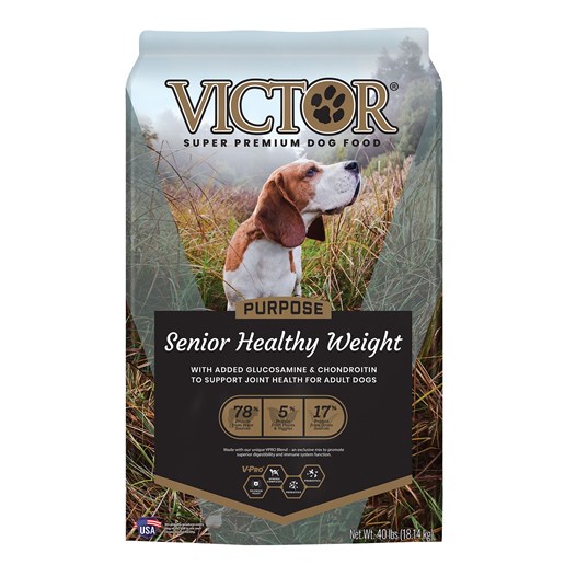 Victor Purpose Senior Healthy Weight Dry Dog Food, 40-Lb Bag