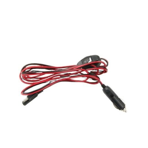 16 AWG Wire Harness with On/Off Switch Car Adapter