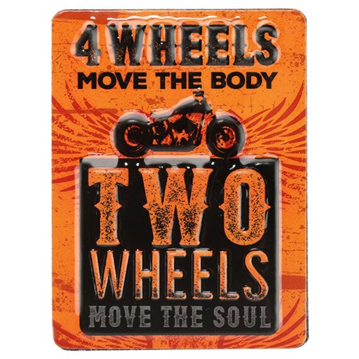"Two Wheels" Magnet