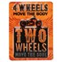 "Two Wheels" Magnet