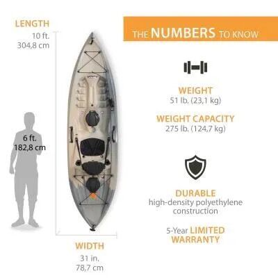 Lifetime Tamarack Angler 100 Fishing Kayak