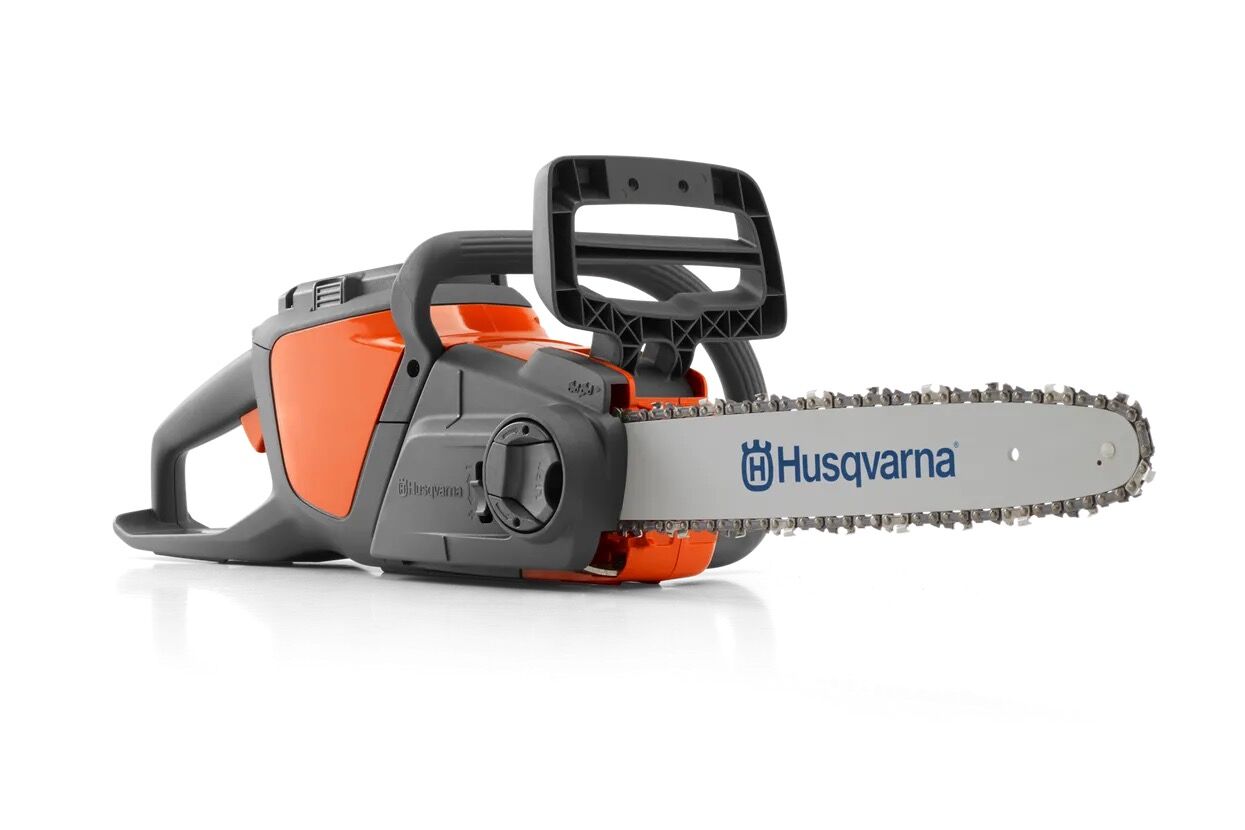 Husqvarna 120i 14-In Battery Powered Electric Chainsaw with Battery and Charger