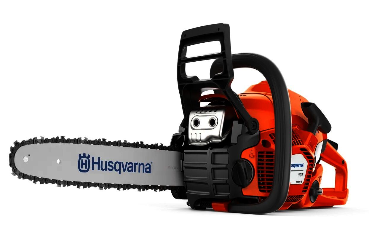 Husqvarna 135 Mark II Gas Chainsaw, Orange
