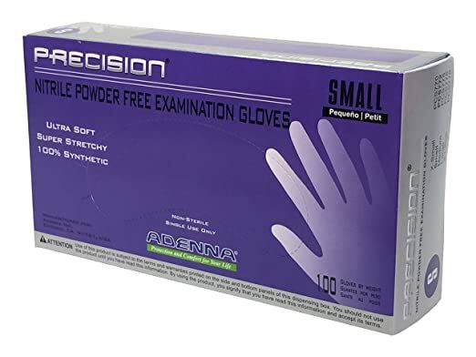 Powder Free Exam Gloves, Small, 100-Pk