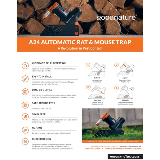 Goodnature Rat & Mouse Home Trapping Kit A24