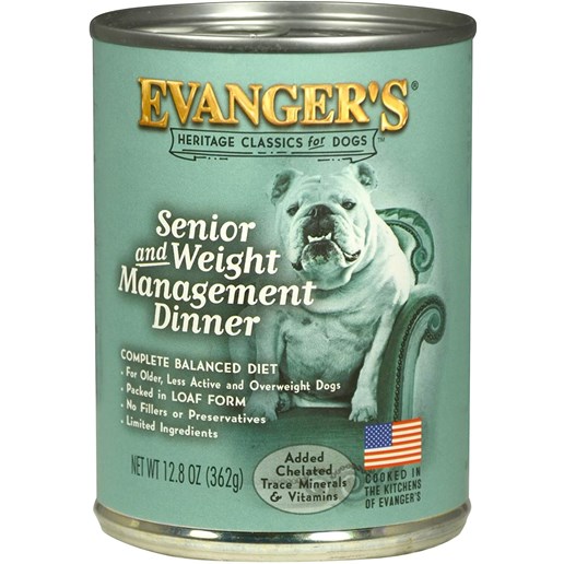 Heritage Classic Senior & Weight Management Wet Dog Food, 12.8-Oz Can