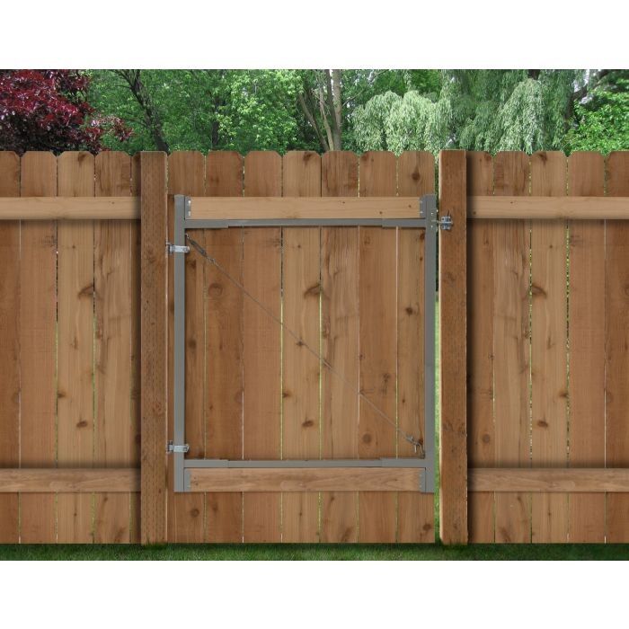 Adjust-A-Gate DIY Steel Frame Gate Building Kit