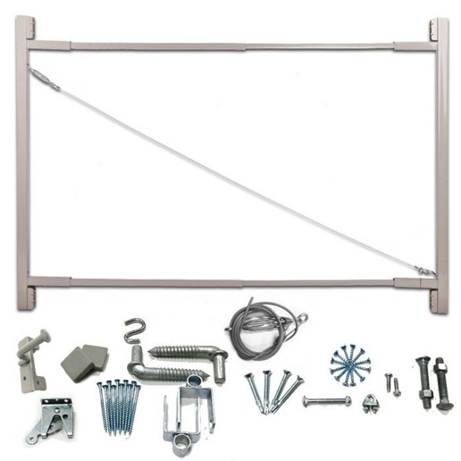 Adjust-A-Gate DIY Steel Frame Gate Building Kit