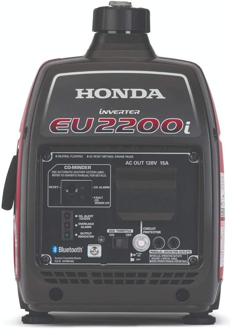 Honda EU2200i Super Quiet Portable Inverter Generator 2200-Watt 120V