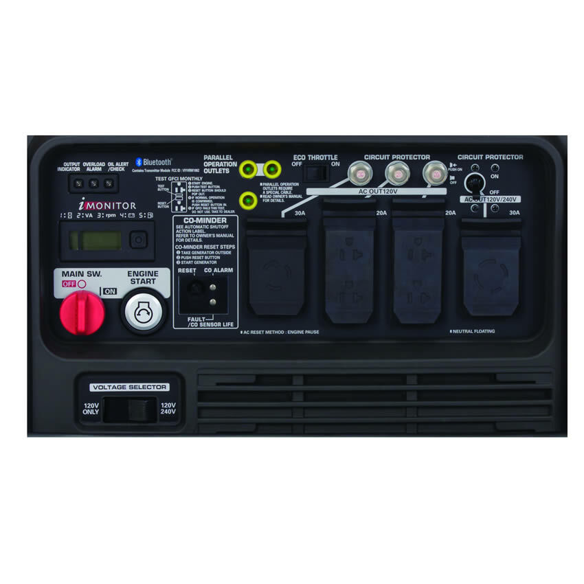 EU7000iS 7000-Watt Inverter Generator with CO-MINDER™