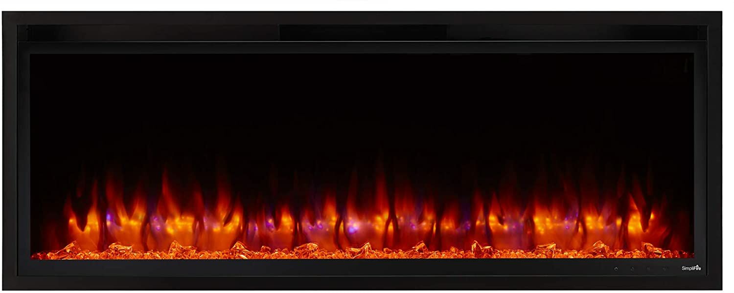 Simplifire Allusion Platinum 50 Electric Fireplace