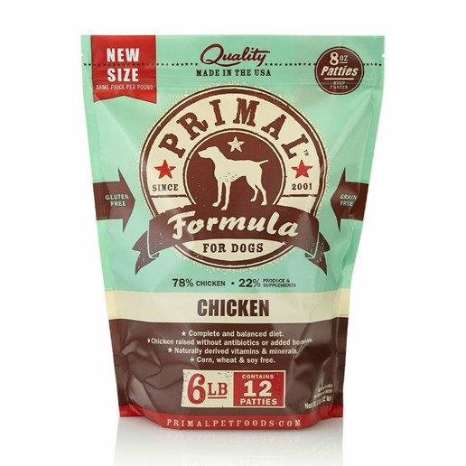 Primal™ Frozen Raw Chicken Formula Dog Patties 6 Lbs