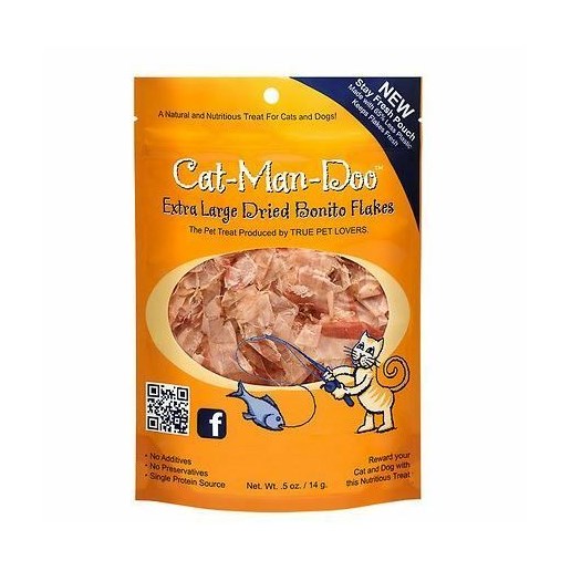 Cat-Man-Do™ Dried Bonito Flakes Cat Treat X-Large 0.5 Oz