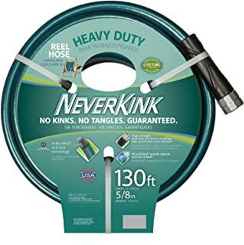 Neverkink 5 8 In X 130 Ft Heavy Duty Garden Hose Hoses Sprinklers Irrigation Teknor Apex Co Coastal Country
