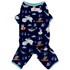 Arctic Friends Onesie Dog Pajamas in Blue, Small