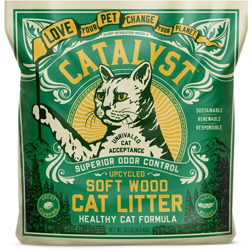 Soft Wood Cat Litter Healthy Cat Formula, 10-Lb Bag