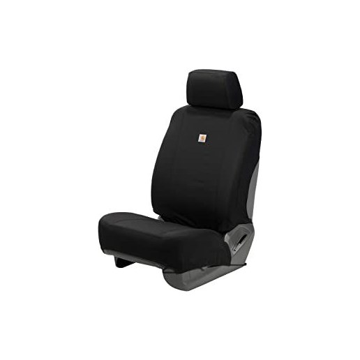 Carhartt Universal Fitted Nylon Duck Bucket Seat Cover in Black